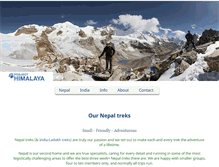 Tablet Screenshot of project-himalaya.com